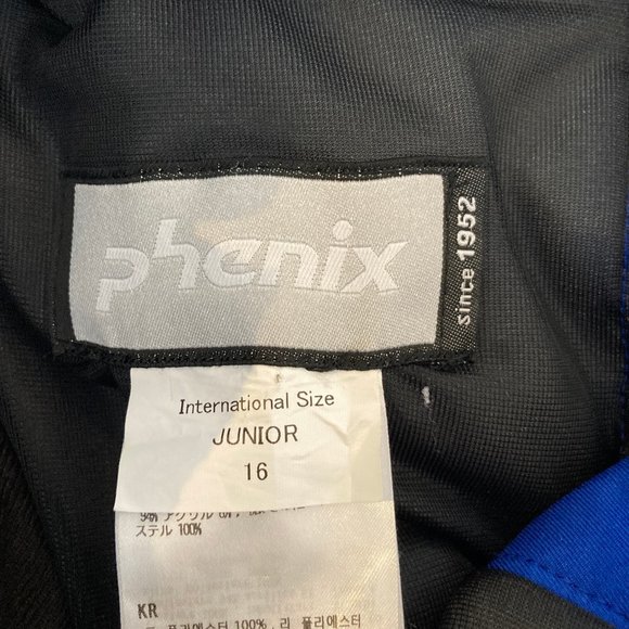 Phenix Youth Snowpants, Size 16 - Picture 2 of 4